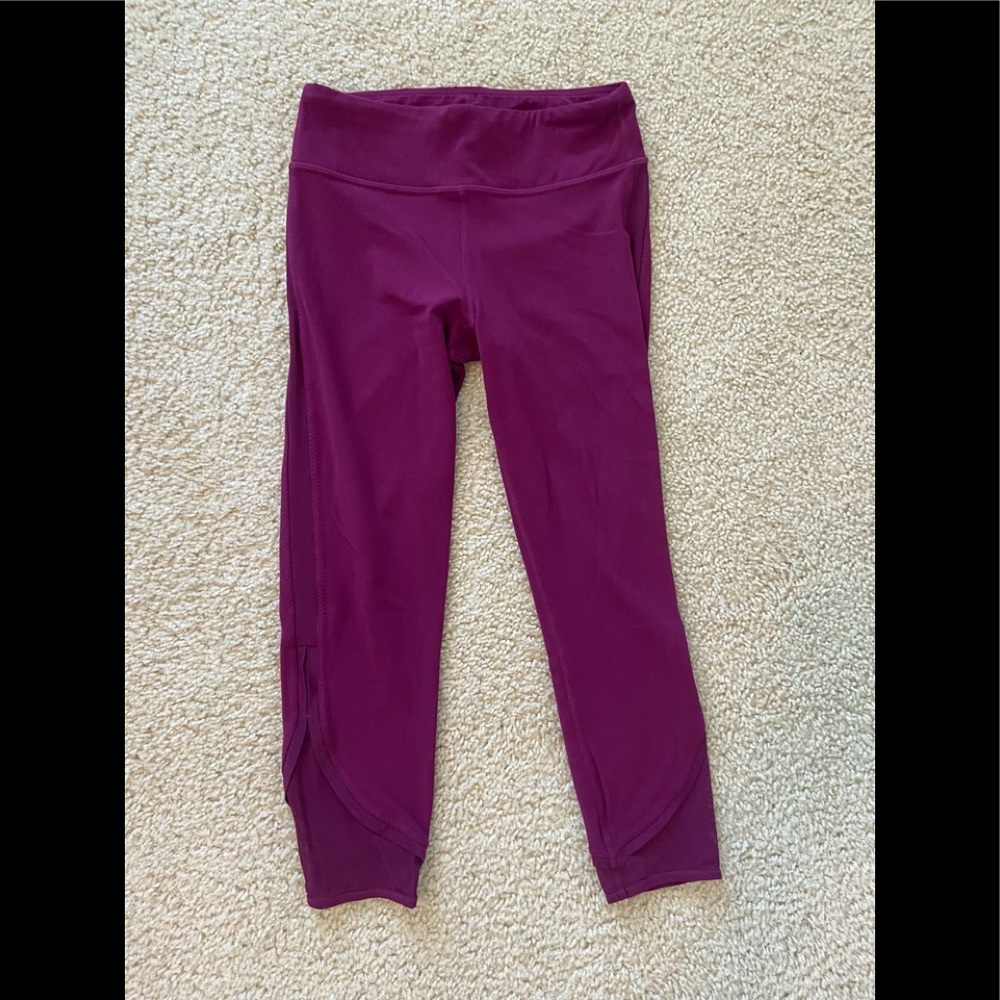 Athleta girl ready set racer capri